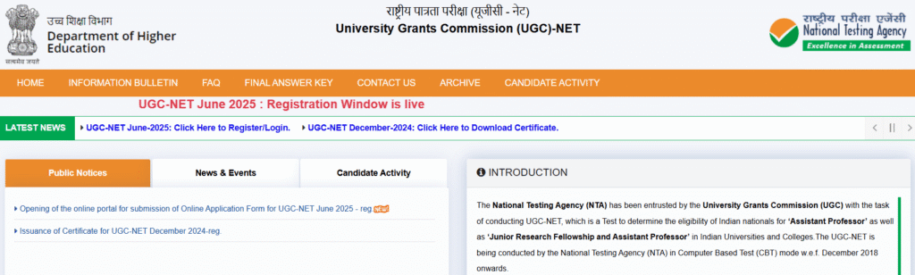 UGC NET 2025