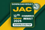 JAC Board 12th Commerce Result 2025