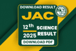 JAC Board 12th Science Result 2025